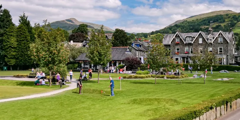 Ambleside and Lake Windermere